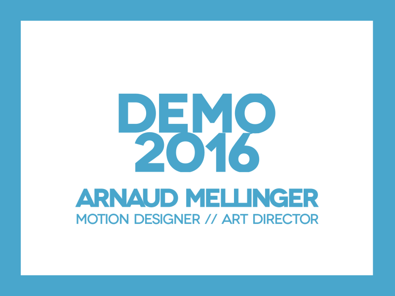 Intro demoreel 2016 after effect cinema 4d demoreel intro motion design