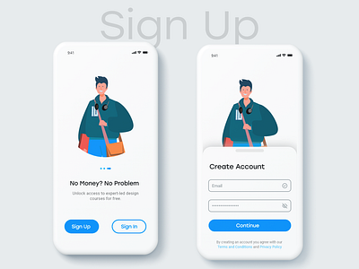 Daily UI - Sign Up Page