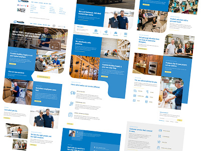 Franklin Building Materials Landing pages