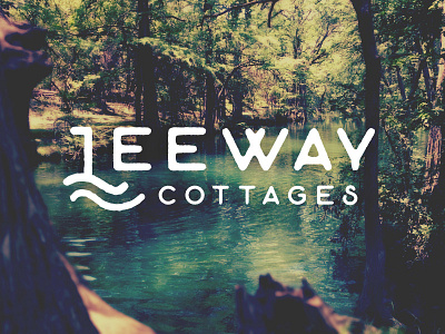 Leeway Logo logo nature outdoorsy typography