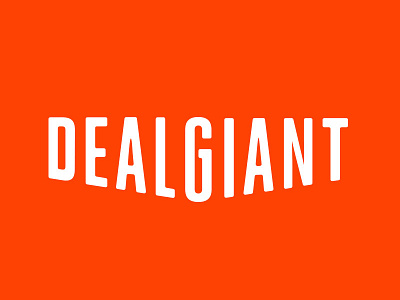 Deal Giant Logo lettermark logo minimal typography
