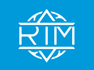 RIM Round Star Mark badge geometric logo star typography