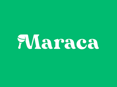 Maraca logo branding education logo