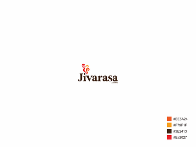 Design Logo, Jivarasa Coffee Roastery coffee design logo typography vector
