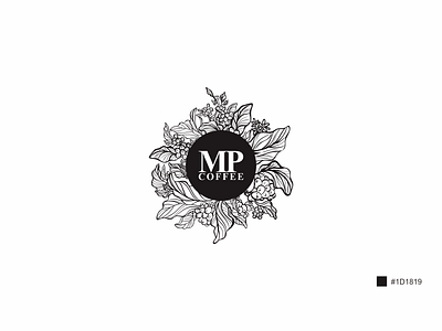 Design Logo, MP Coffee branding coffee design logo vector
