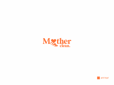 Design Logo, Mother Clean branding design logo