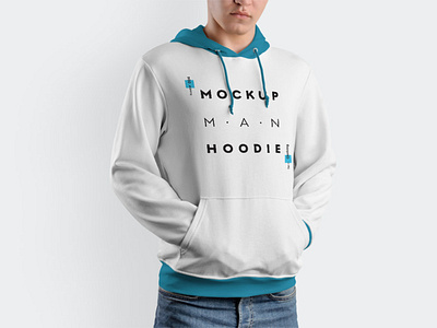 Free Clean Mens Hoodie Mockup