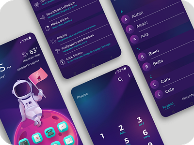 Samsung Galaxy UI Theme