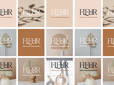 Logo & Branding concepts for FLEUR - Flower Shop