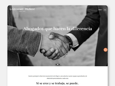 Lozornio Muñoz - Web design graphic design legal firm web web design