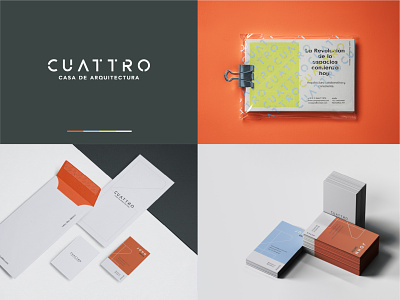 Cuattro - Branding Design adobe illustrator branding graphic design logo