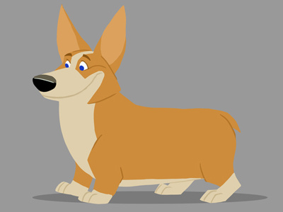 Corgi, Siborgi, and Cyborgi character design corgi dog illustration