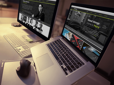 Pairified design studio portfolio web design website design