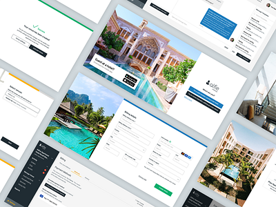 Alfie UI Refresh design hospitality app product design restaurant app ui ux web webapp webapplication