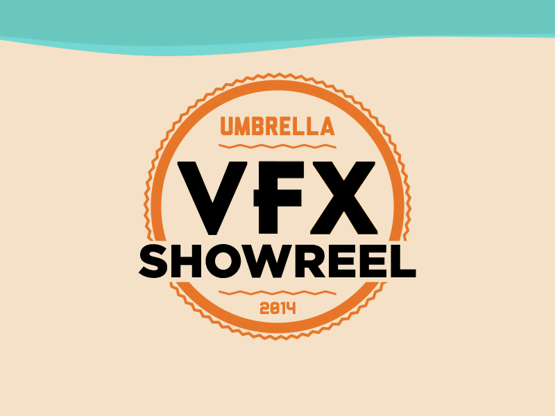 VFX Showreel ae aniamtion beach gif loop sea showreel umbrella vfx