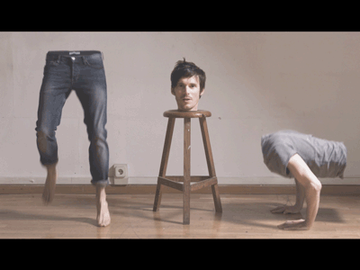 Endless workout ae composite gif loop music video workout