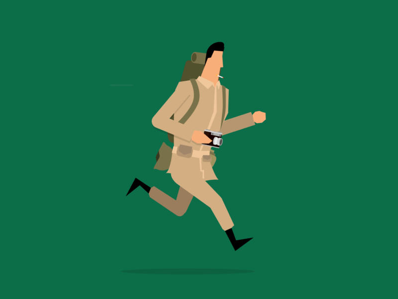 Run Test after animation camera capa character cycle d day gif leica run soilder vector