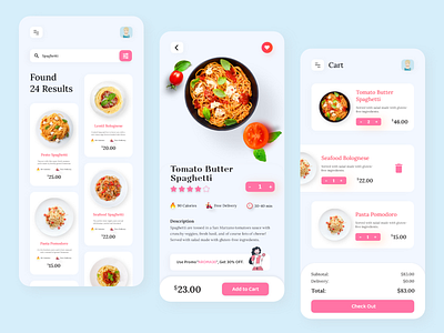 Pasta Delivery designs, themes, templates and downloadable graphic elements  on Dribbble