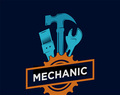 Mechanic Logo Design Services mechanic newlogo