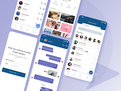 Signal Messenger Chat App Design