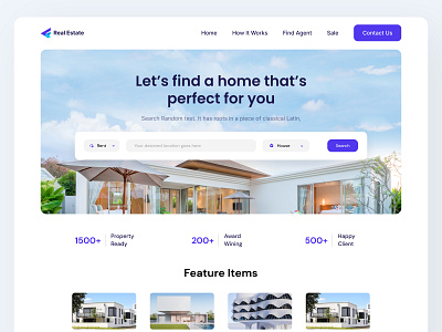 Real Estate web design