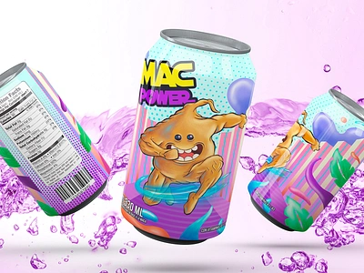 Mac Power illustration packaging