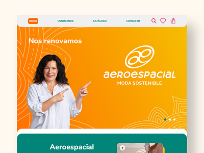 Aeroespacial Website - Home figma ui webdesign