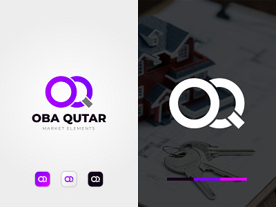 OBA Qutar Logo brand branding branding design design illustration letter letter logo letter logos logo logo design logodesign logodesigns o logo oba qutar logo oba qutar logo oq logo q logo typography vector