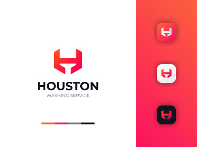 Houston Logo - H Letter Logo app logo app logo design brand branding design designlogo graphic design h letter logo h logo icon logo illustration letter logo logo logo design logodesign logoinspiration modern logo shape logo typography vector