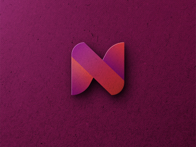 Letter N Modern Logo