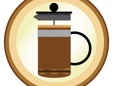 Coffee Icon branding clean coffee coffee shop design flat graphic art graphic design icon logo vector