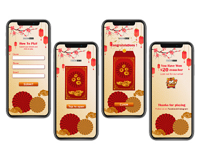 CNY Game: Digital Ang Bao chinese new year cny digital ang bao fun gamification mobile game