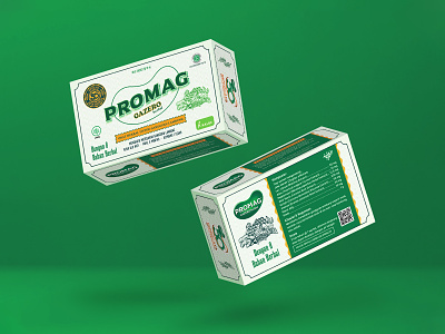 50th Promag Retro Packaging anniversary branding desing green health packaging packaging design promag retro vintage