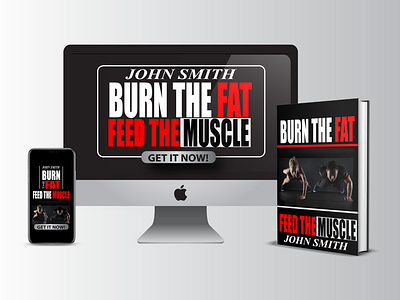 Burn The Fat E-book Mockup