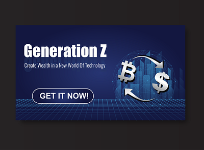 genZ ebook banner branding web
