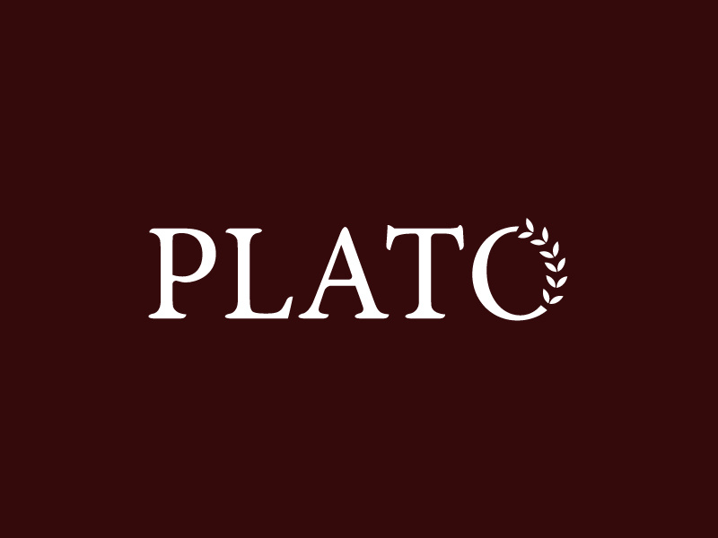 Plato luxury philosophy greece greek branding logo plato