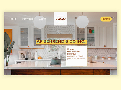 Minimalist Web Design ui web design website website concept