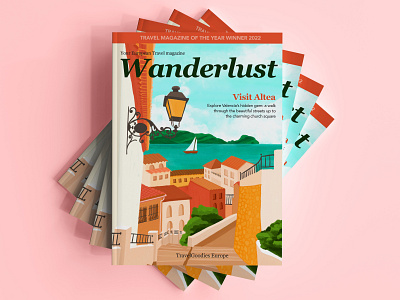 Wanderlust Mag design editorial graphic design illustration magazine spain travel