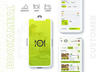BookAMeal app app development mobile mobile app mobile app development