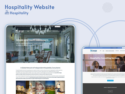 Hospitality Consultant Website