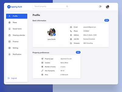 User Profile - Daily UI006