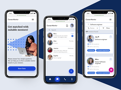 Mentor finder app