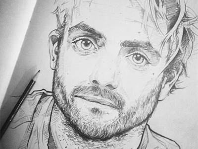 Xavier Rudd drawing illustration portrait sketch xavier rudd