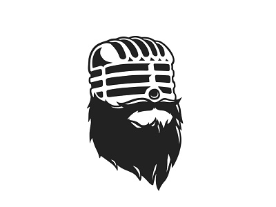 Beardly Audio audio brand design edmonton illustration logo music recording studio yeg