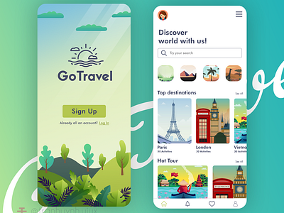 UI TRAVEL APP