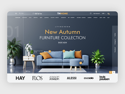 ✍️Furniture website, a first homepage outline. app app design design ecommerce homepage ui ui web ui web design ui website ux web website website design wordpress