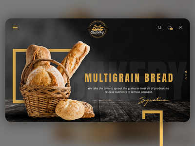 UI BREAD SHOP design ui ui web ui web design ui website ux web web design website website design