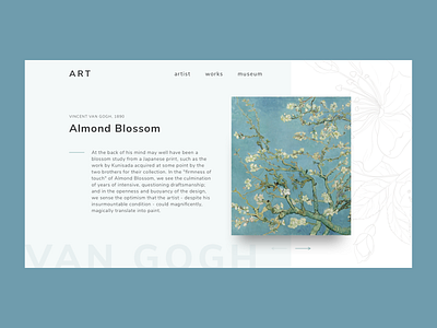 Almond Blossom painting