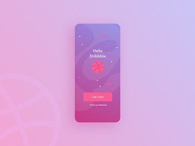 Hello Dribbble!