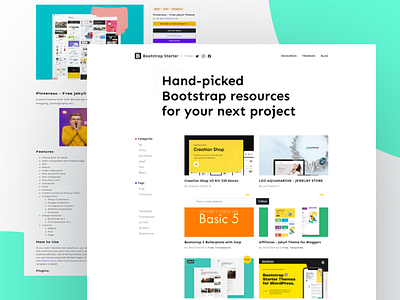 Bootstrap Starter - Website